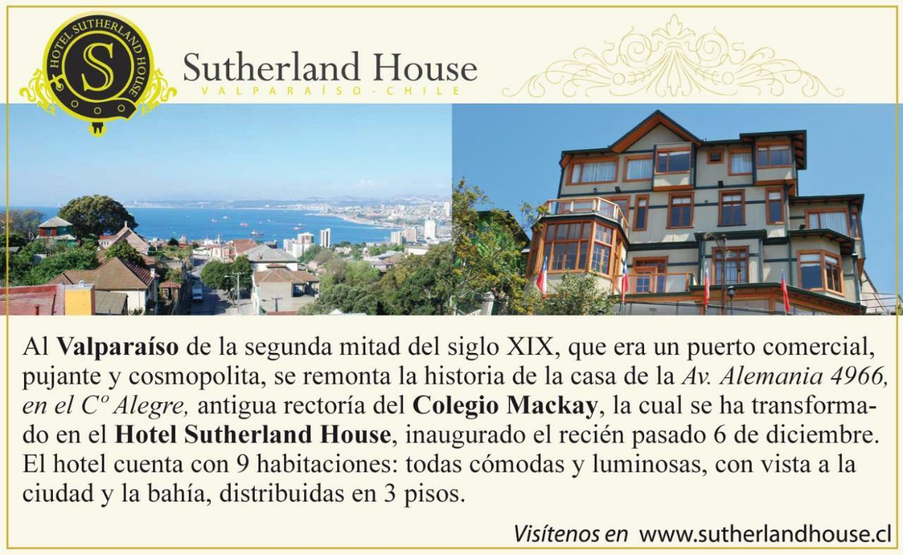 Sutherland House Valparaíso Buitenkant foto